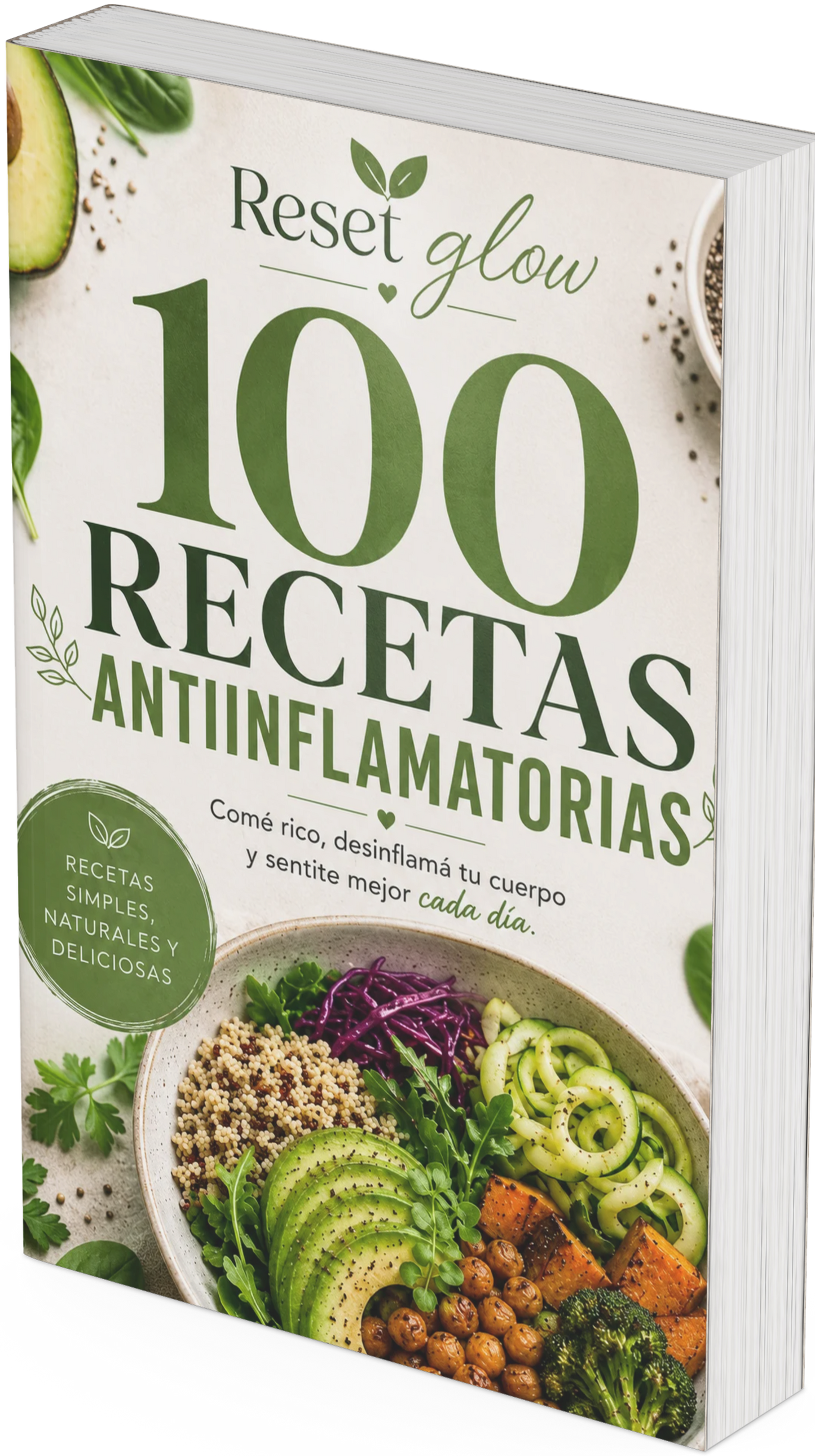 RESET GLOW 100 RECETAS ANTIINFLAMATORIAS