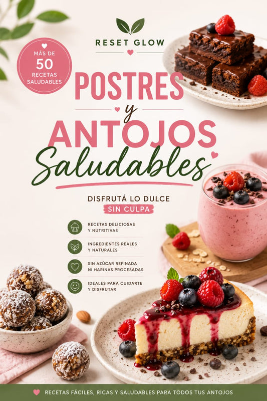 POSTRES Y ANTOJOS SALUDABLES